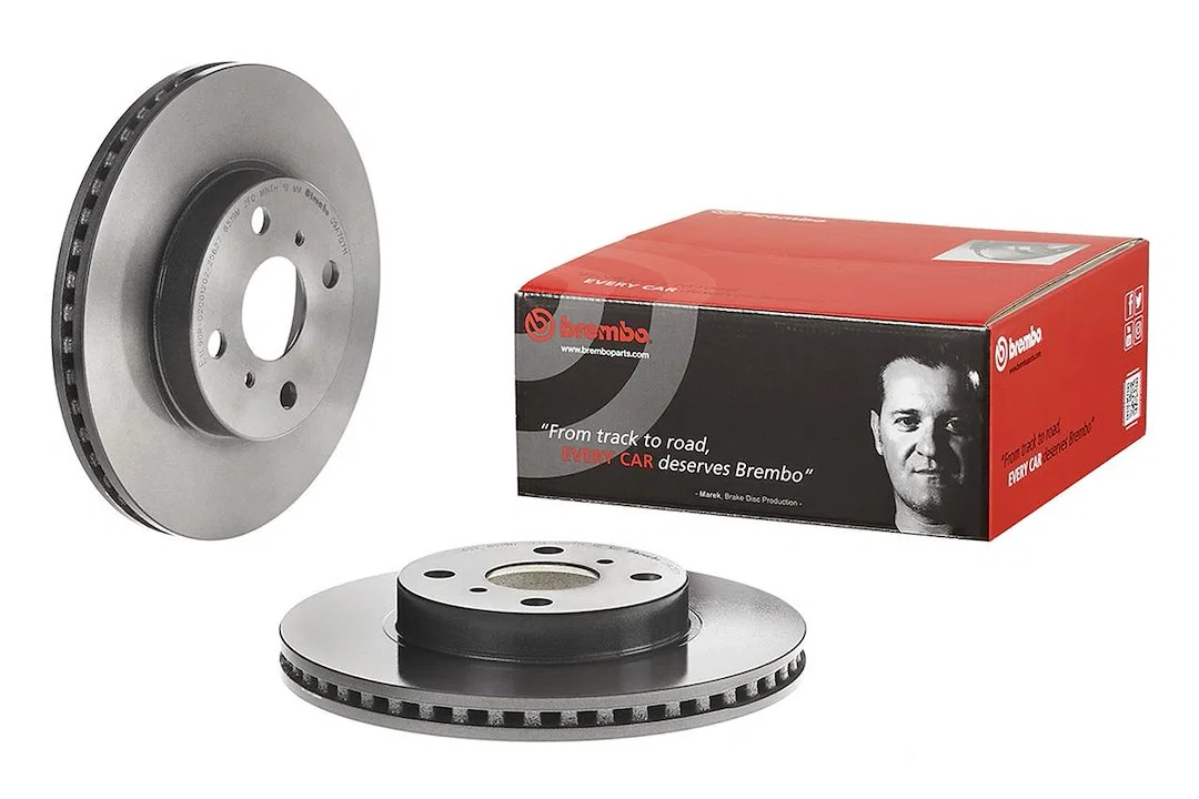 09A70711C02 – BREMBO Brake Rotor, Vented One Piece Design Wheel Bolt Pattern 4 x 100 Millimeter 255 Millimeter Diamet...